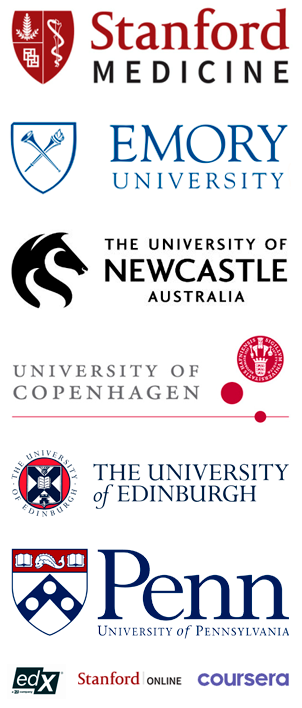 Логотипы университетов и обучающих платформ