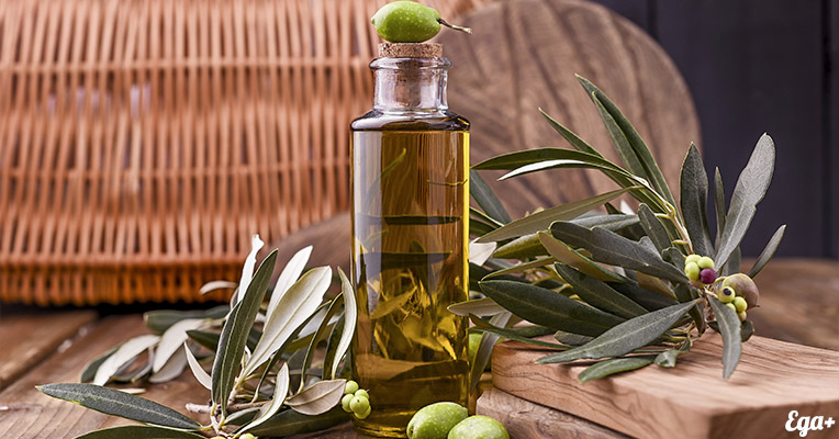 Свежие оливки и масло