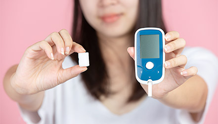 Определение уровня сахара в крови при диабете