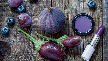 Баклажаны и другие фиолетовые ягоды в косметологии