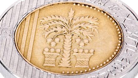 Финиковая пальма на монете