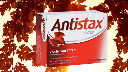 Антистакс и красные виноградные листья