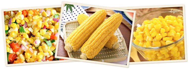 Отварная и жареная кукуруза