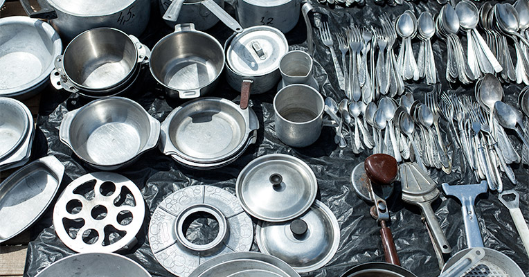 Посуда и столовые приборы из алюминия