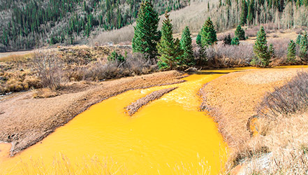 Желтая река отравленна мышьяком и химикатами