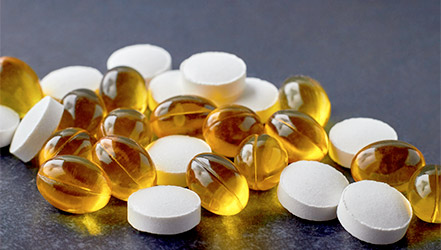 Таблетки цинка и витамина D3